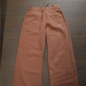 Nike Women's Orange Straight Leg Pants